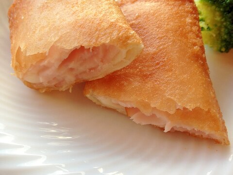 お弁当に♪ハムチーズ春巻き